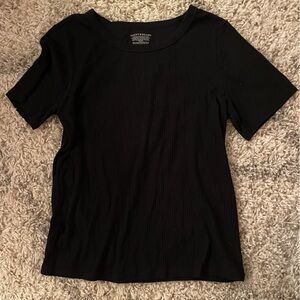 Lucky Brand Black Short Sleeve Tee Size‎ Large